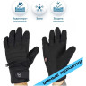 Водонепроницаемые перчатки DEXSHELL Arendal Biking Gloves, размер S DG9402BLKS